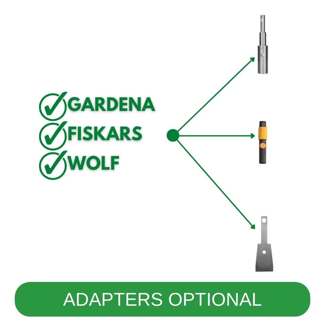 The original RISISANI lawn levelling rake made of V2A stainless