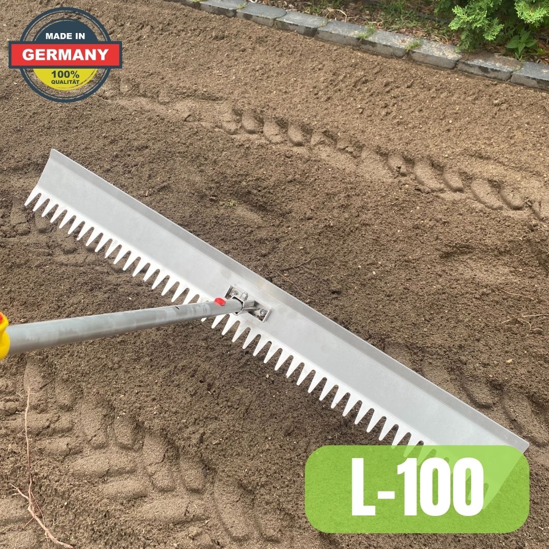 RISISANI® Landscape rake L-100 (39,5 inch)