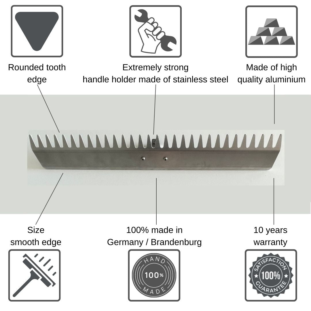 RISISANI® Landscape rake L-100 (39,5 inch)